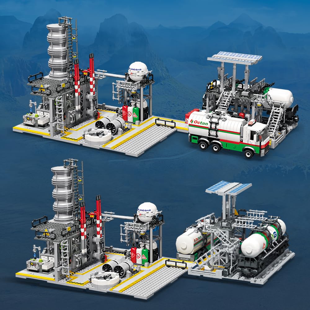 Amazon.co.jp: MISINI Architecture M6014 都市化学プラント